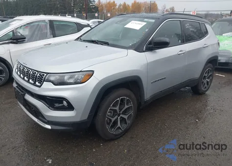 2025 Jeep Compass Limited 4X4 z USA, uszkodzony, nr VIN 3C4NJDCN5ST579557